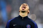 TOPSHOT - Paris Saint-Germain's Swedish forward Zlatan Ibrahimovic reacts prior to the French Cup final football match beween Marseille (OM) and Paris Saint-Germain (PSG) on May 21, 2016 at the Stade de France  in Saint-Denis, north of Paris.  AFP PHOTO / FRANCK FIFE / AFP / FRANCK FIFE        (Photo credit should read FRANCK FIFE/AFP/Getty Images)