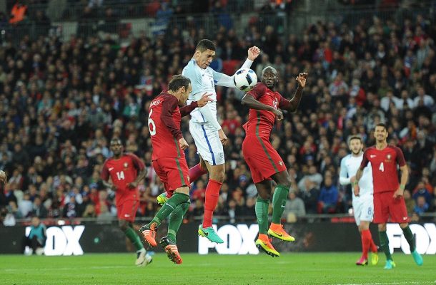 International friendly, England v Portugal
02/06/16: Picture; Kevin Quigley/Daily Mail
Chris Smalling 1-0