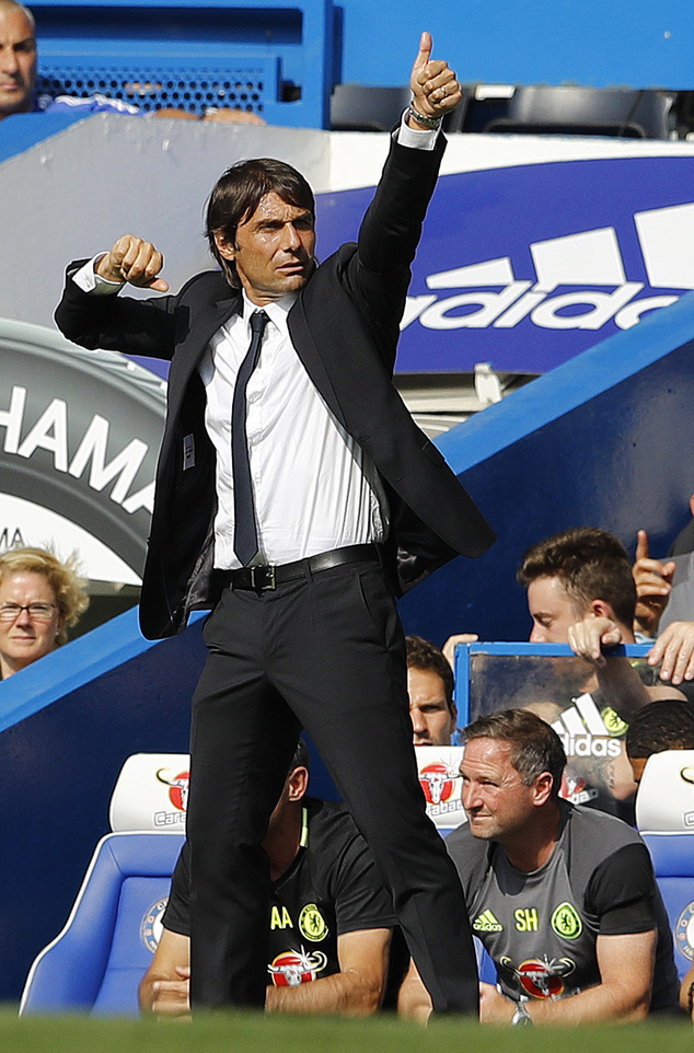 Conte continue to lead Chelsea on their perfect start
